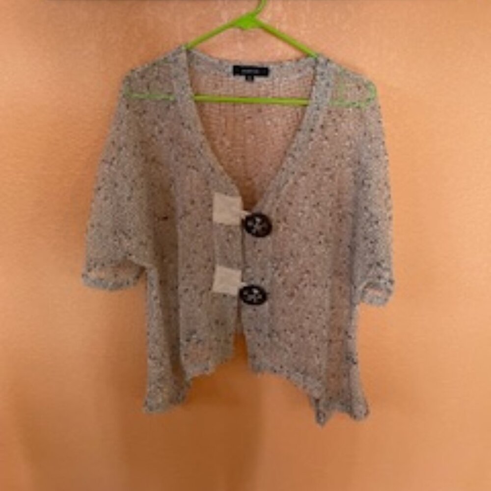 Beige mesh camisole-Large